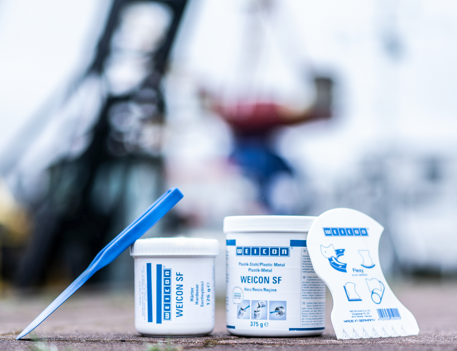 WEICON SF steelfilled epoxy resin system for repairs and moulding